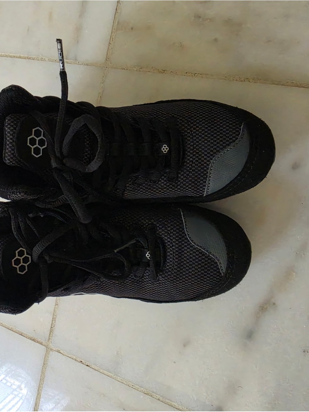 Kids Black & Gray Mesh Sneakers - Lightweight Everyday Shoes